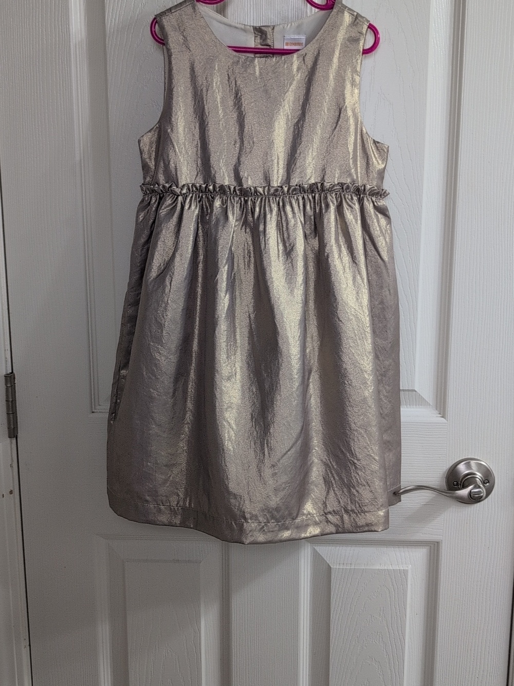 Gymboree Metallic Gold Sleeveless Party Dress